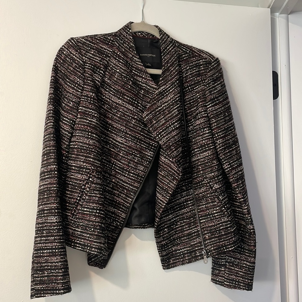 NWT Banana Republic Tweed Blazer